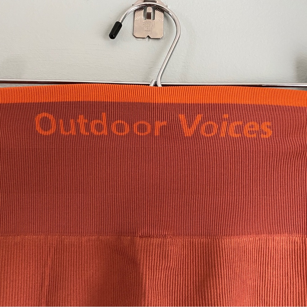 Outdoor Voices Seamless Rib 7/8 Legging — Size M
